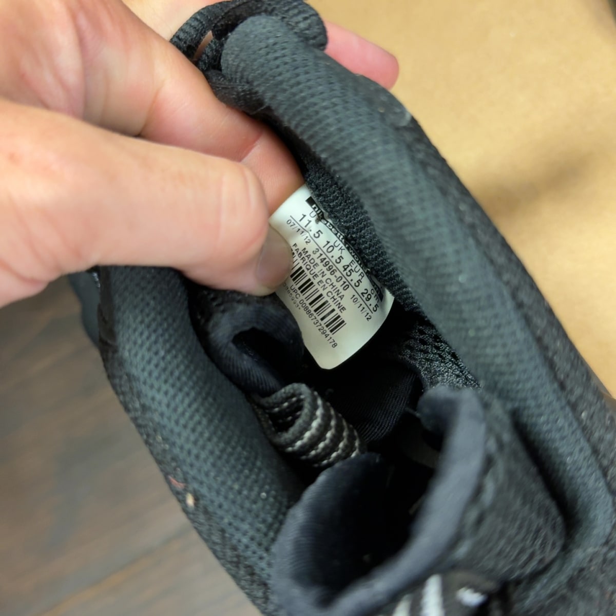 Nike Air Foamposite One Stealth Size 11.5 - Image 7