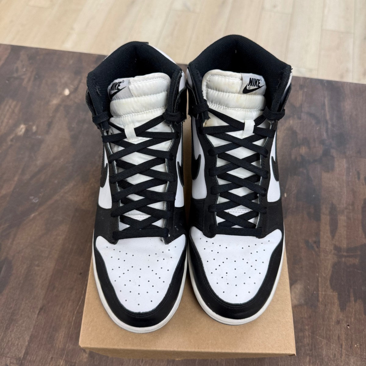 Nike Dunk High Panda Black White (2021/2024) Size 11 (Pre-Owned) - Image 2
