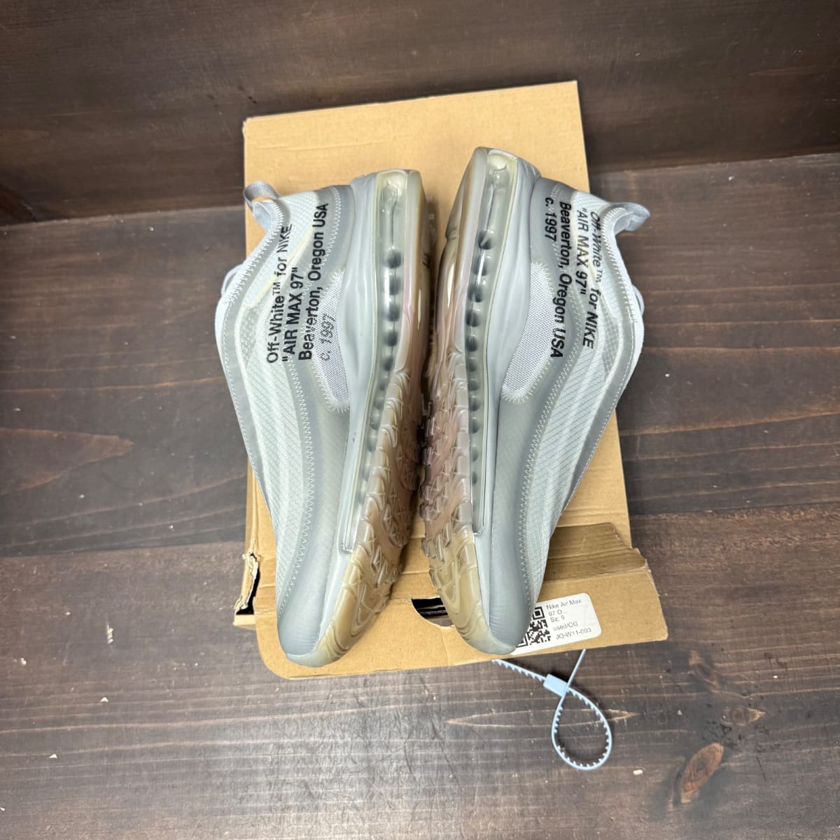 Nike Air Max 97 Off-White Menta Size 9 (Pre-Owned) - side