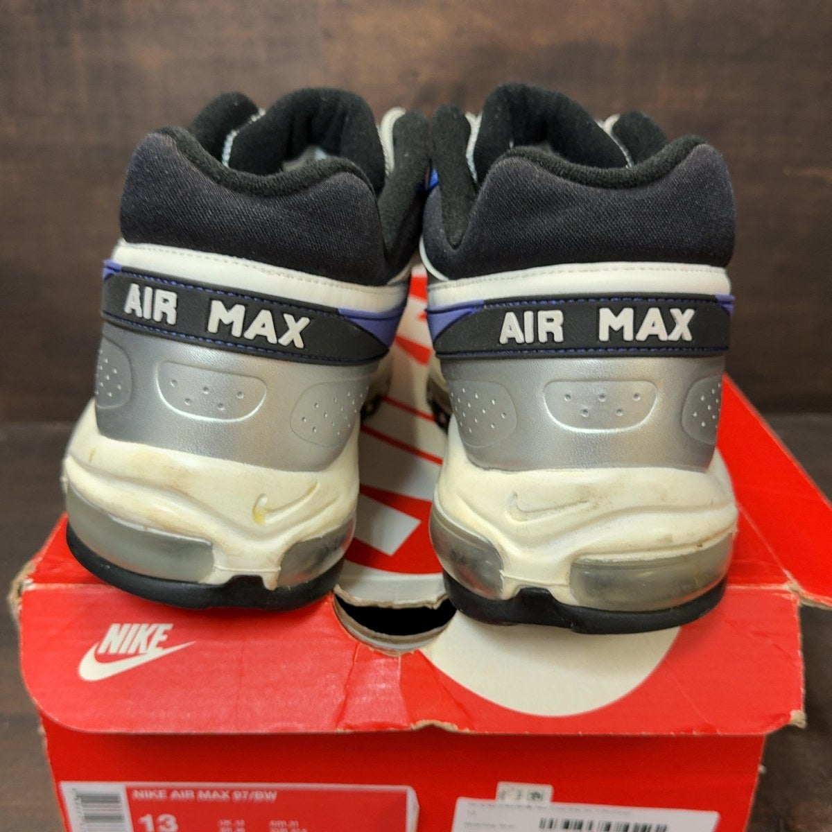 Nike Air Max 97/BW Metallic Silver Persian Violet - Image 5