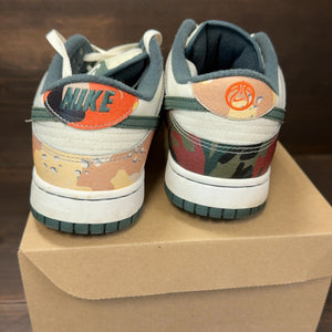 Nike Dunk Low SE Sail Multi-Camo Size 10.5 (Pre-Owned) - Image 5