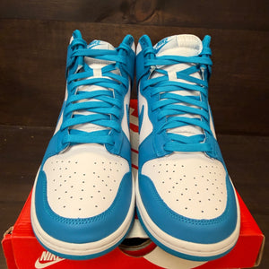 Nike Dunk High Retro Laser Blue - Image 3