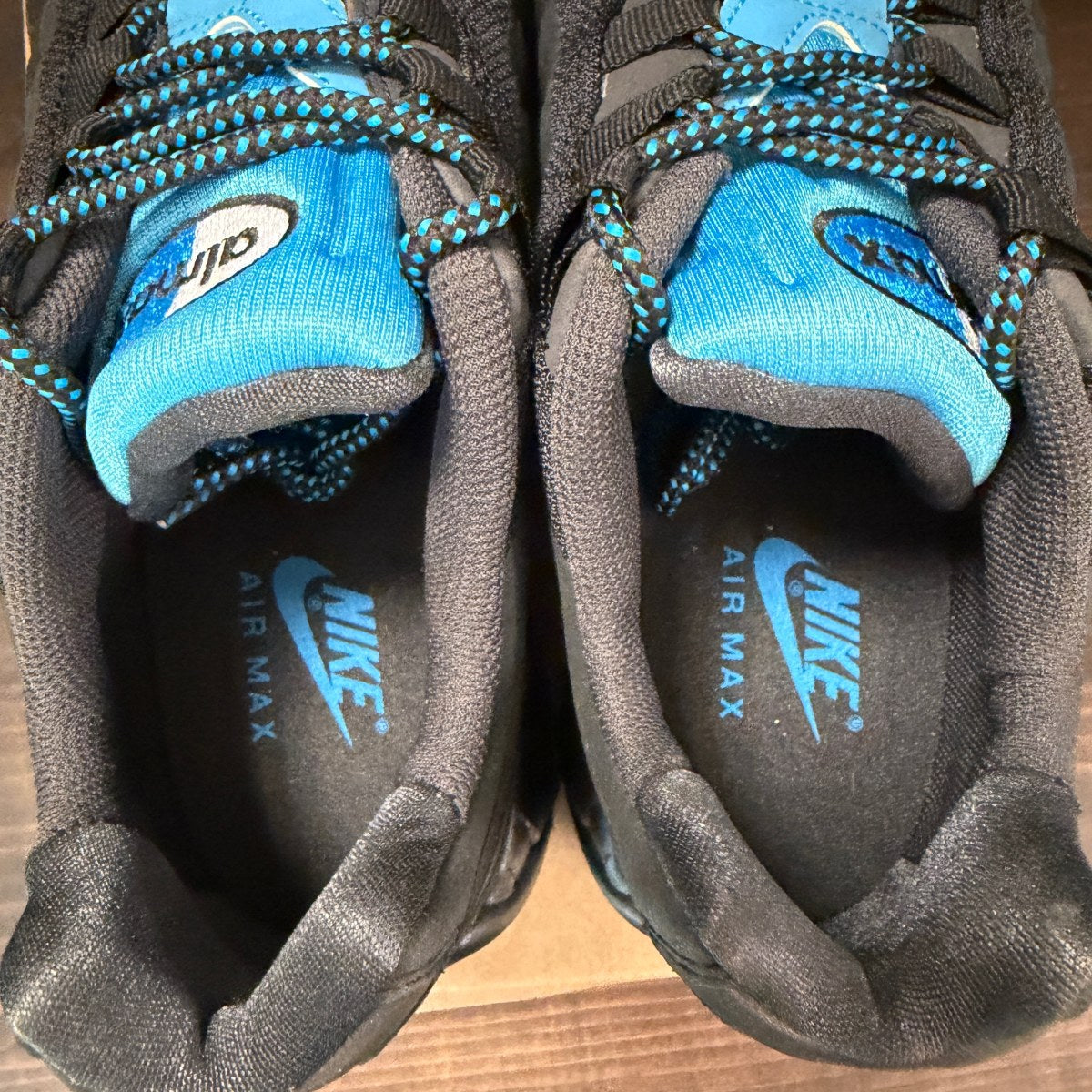 Nike Air Max 95 NS Black Blue Size 11.5 (Pre-Owned) - Image 5