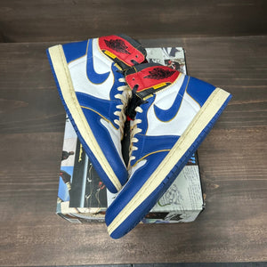 Jordan 1 Retro High Union Los Angeles Storm Blue Size 11 (Pre-Owned) - Image 2