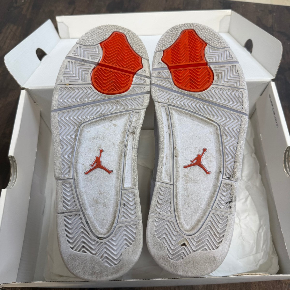 Jordan 4 Retro Metallic Orange - Image 3