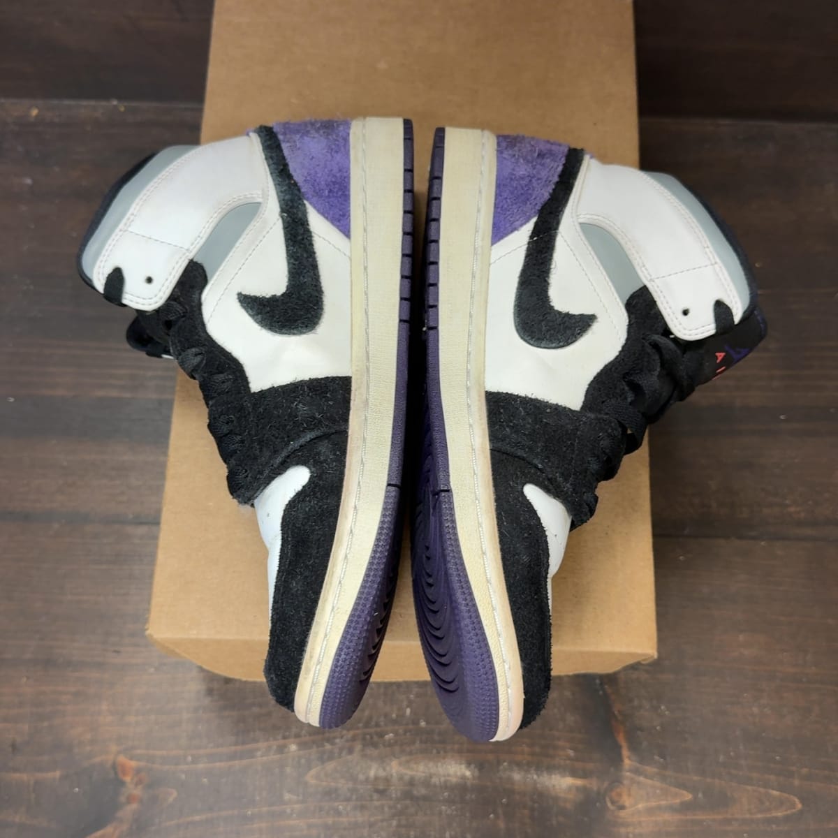 Jordan 1 Mid SE Purple Size 7.5 (Pre-Owned) - aux
