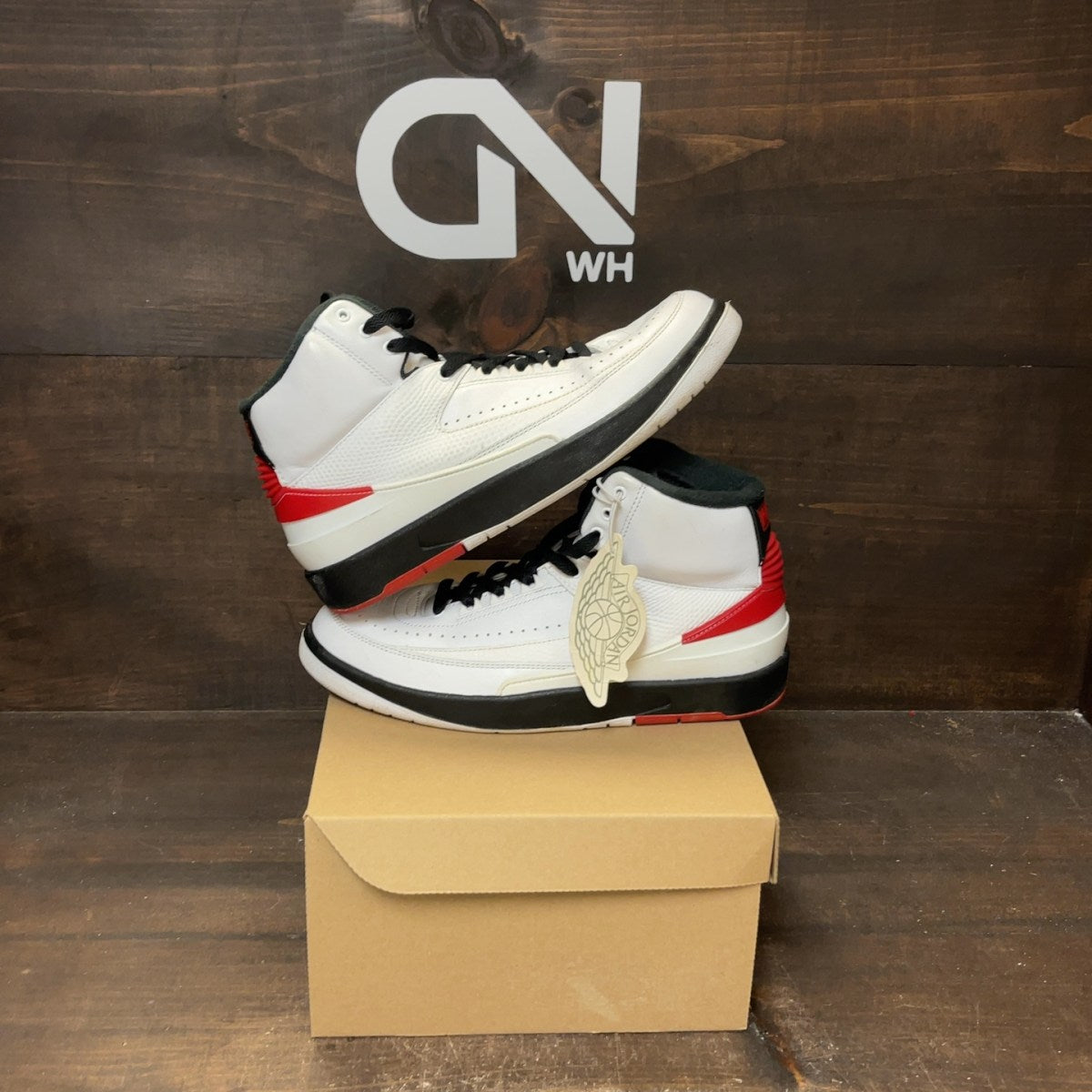 Jordan 2 Retro OG Chicago (2022) (Women's) Size 8.5W (Pre-Owned) - Image 1