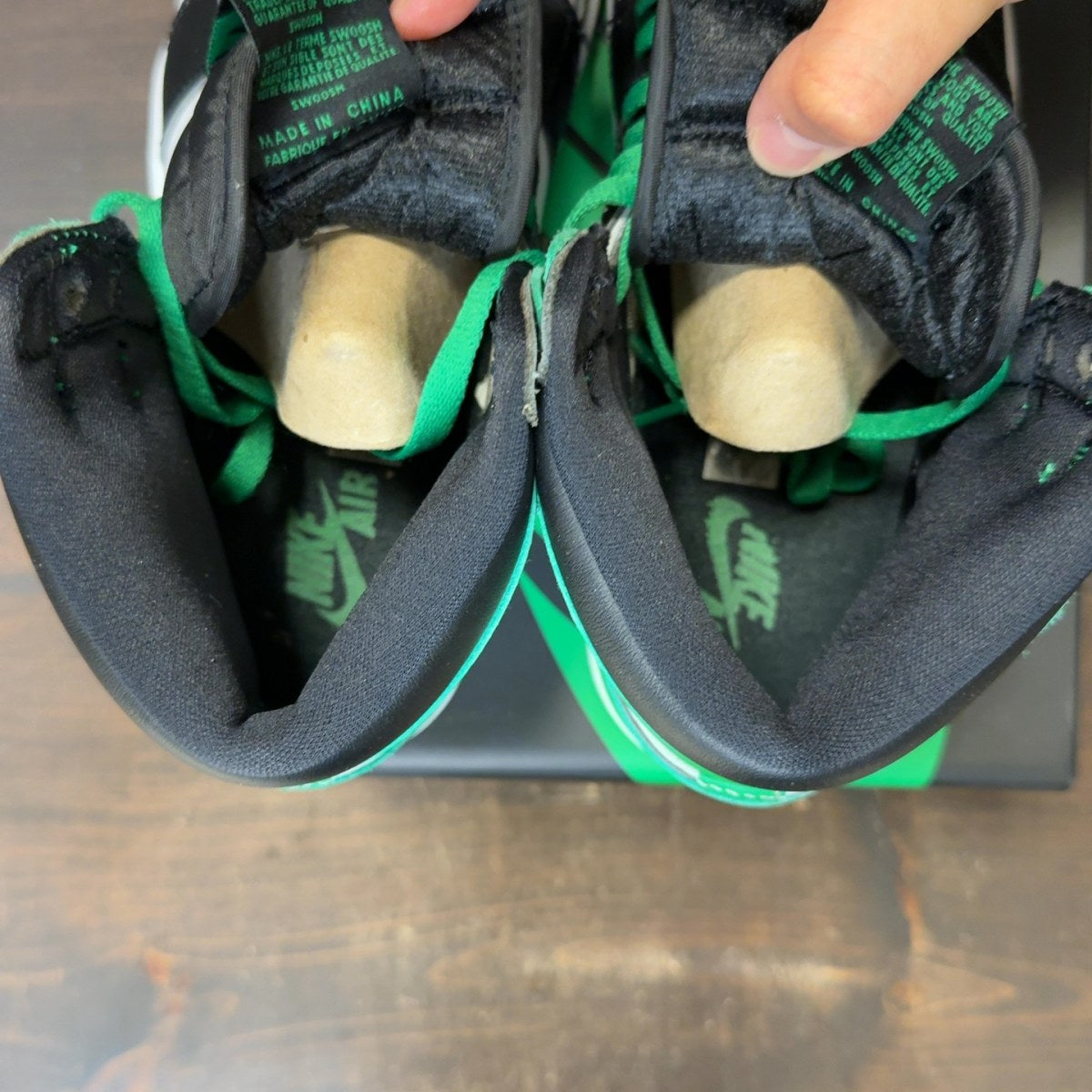 Jordan 1 Retro High OG Lucky Green - Image 7