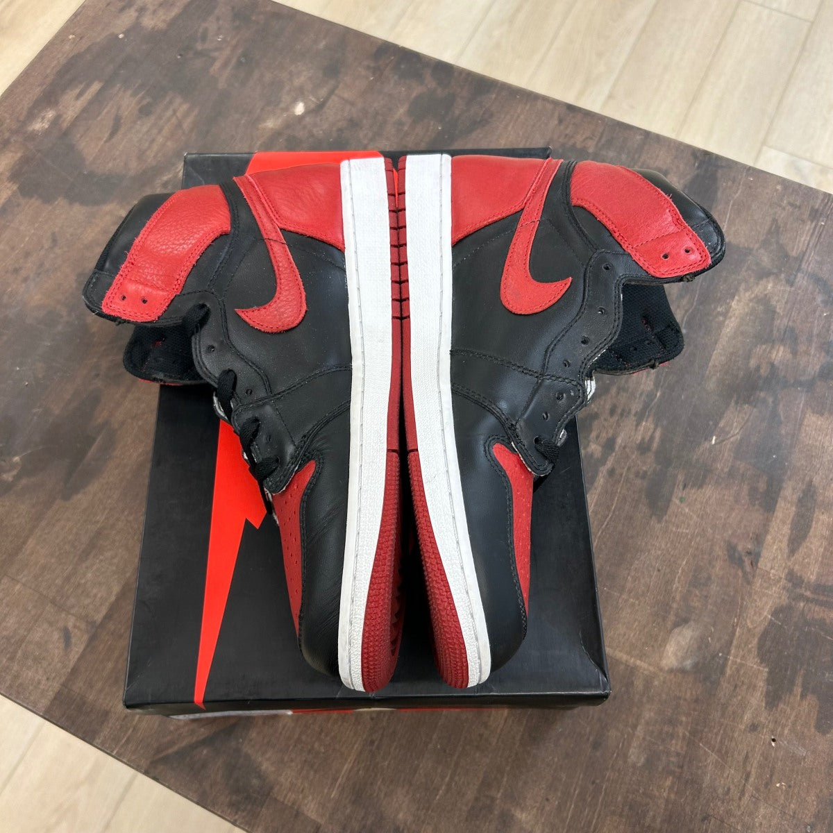 Jordan 1 Retro High Bred Banned (2016) Size 12.5 (Pre-Owned)