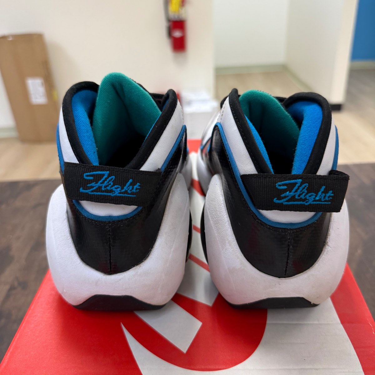 Nike Air Zoom Flight 95 White Photo Blue - Image 3