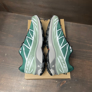 Salomon XT-6 Bistro Green Milieu Size 11 (Pre-Owned) - box