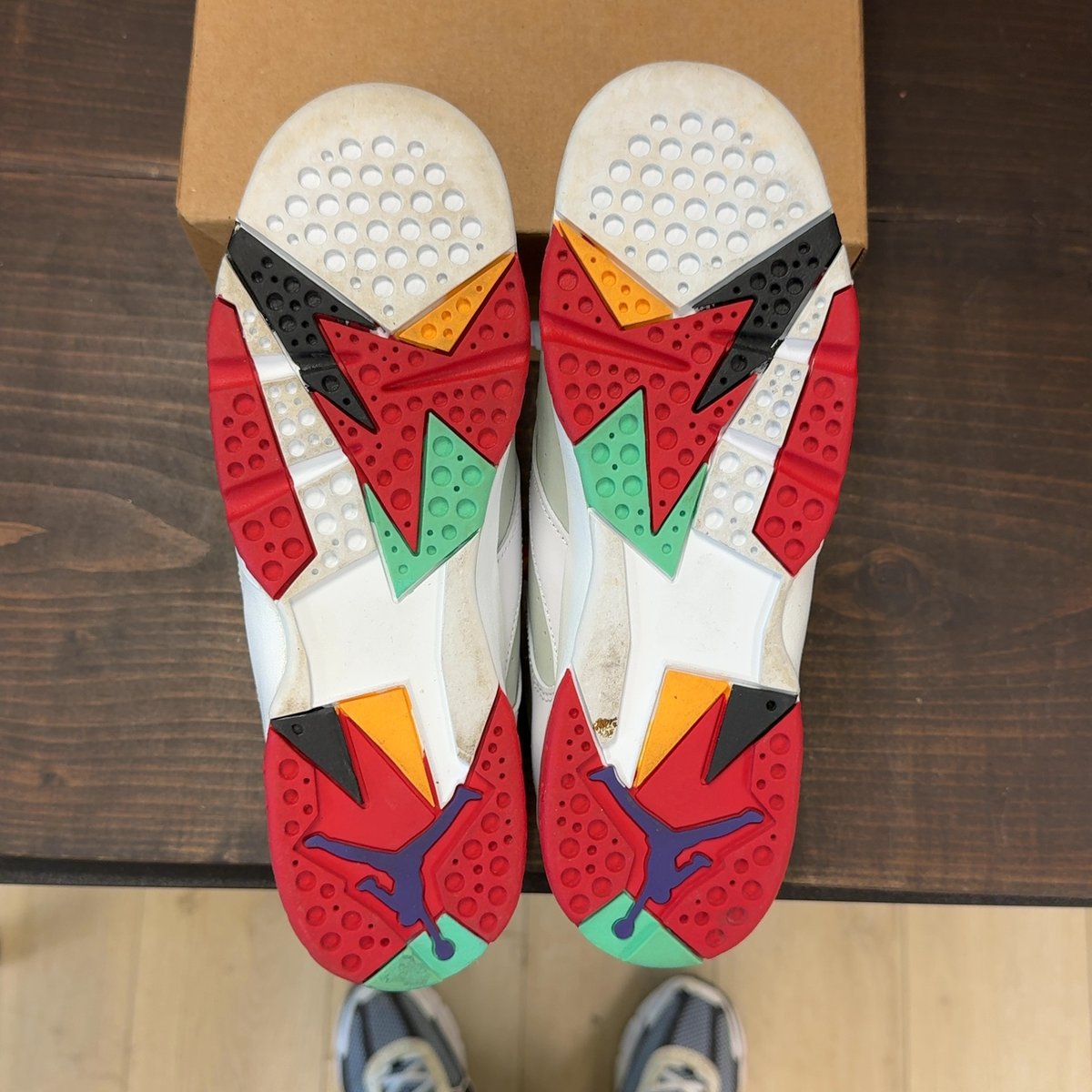 Jordan 7 Retro Hare (2015) (GS) Size 7Y (Pre-Owned) - aux