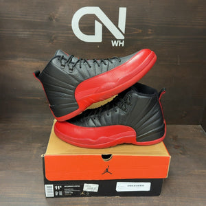 Jordan 12 Retro Flu Game (2016) Size 11.5 (Pre-Owned) - Image 1