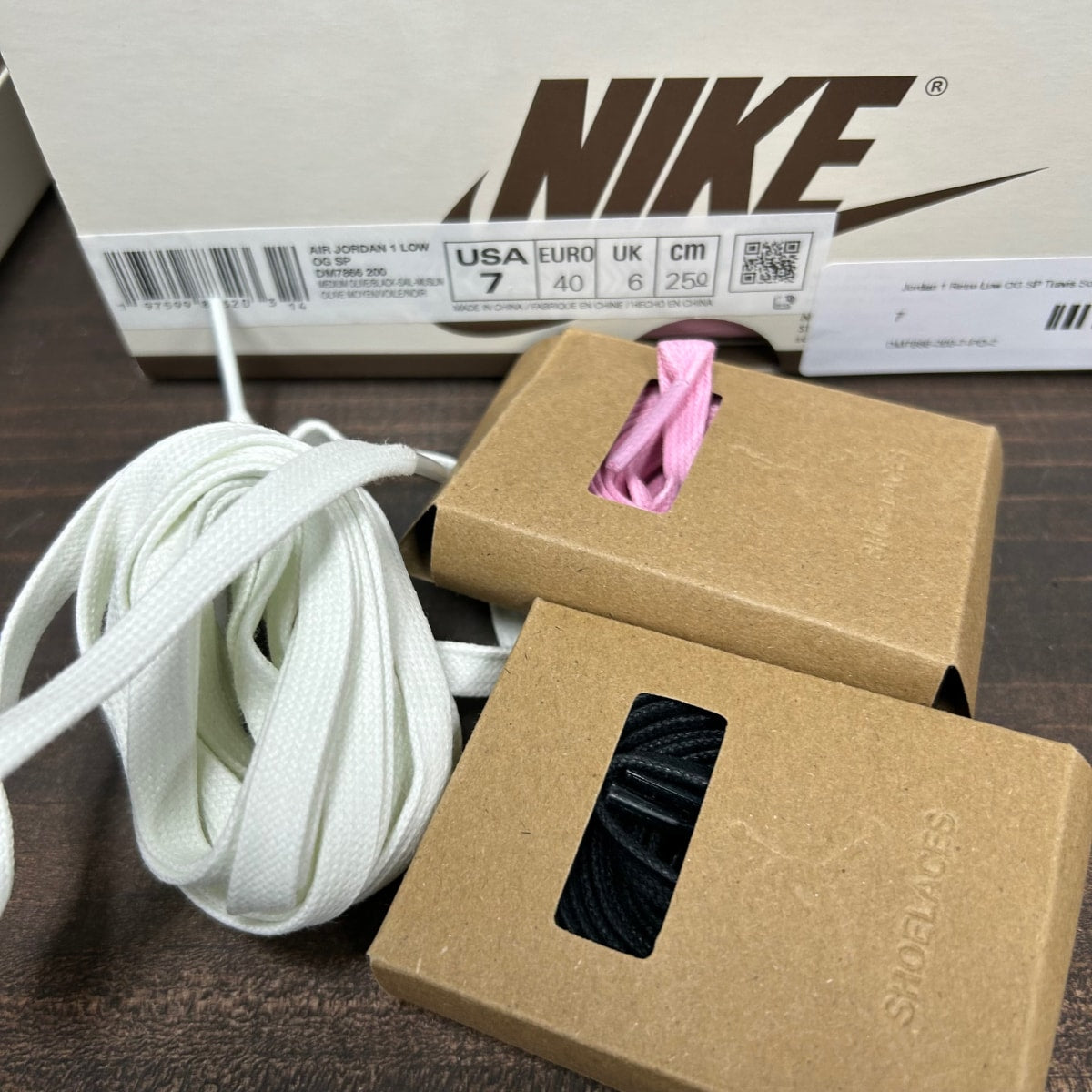 Jordan 1 Retro Low OG SP Travis Scott Medium Olive - Image 7