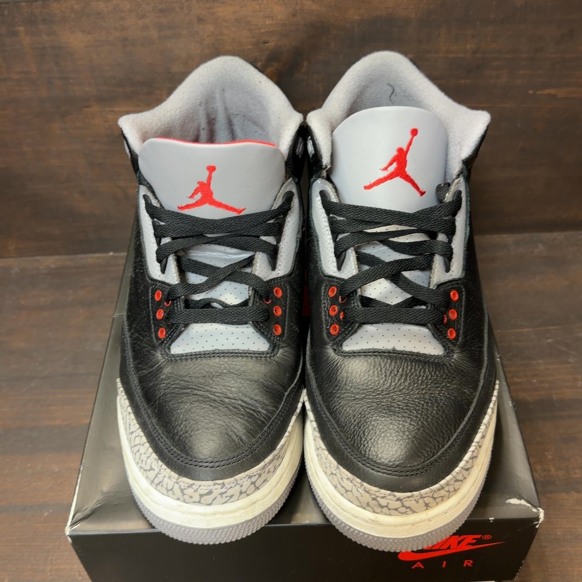Jordan 3 Retro OG Black Cement (2024) Size 11.5 (Pre-Owned) - tag
