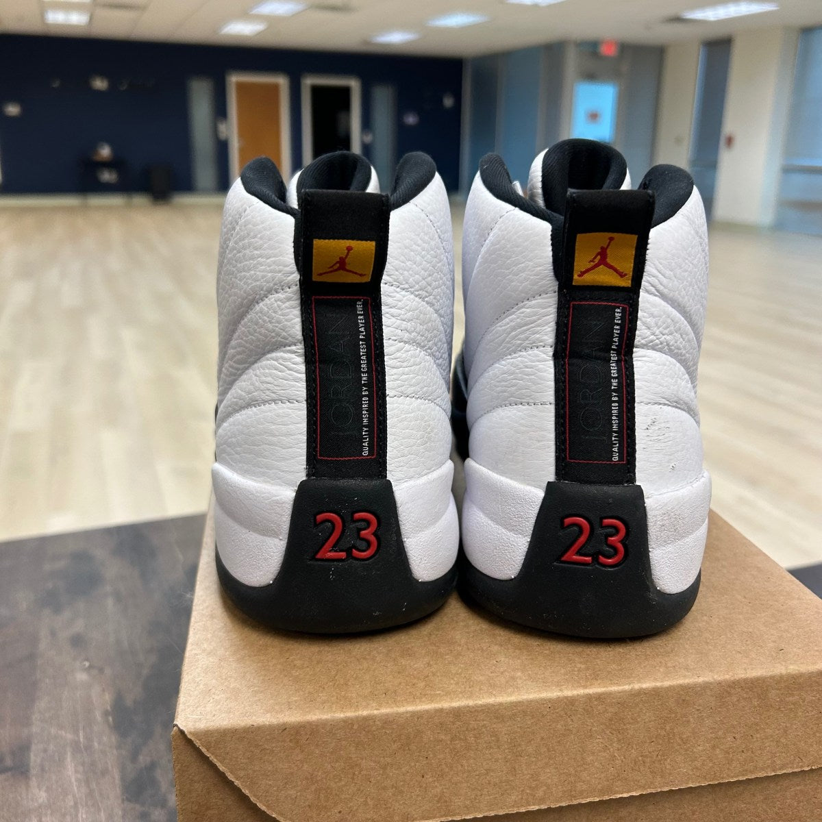 Jordan 12 Retro Taxi (2025) Size 11 (Pre-Owned) - Image 4