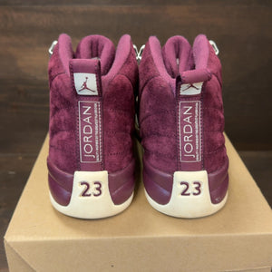 Jordan 12 Retro Bordeaux (GS) Size 5.5Y (Pre-Owned) - Image 5