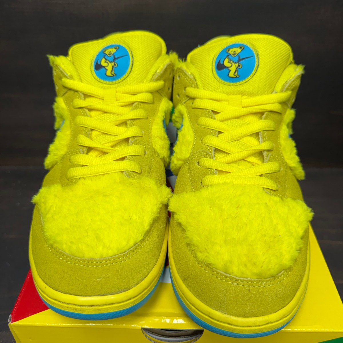 Nike SB Dunk Low Grateful Dead Bears Opti Yellow - Image 4