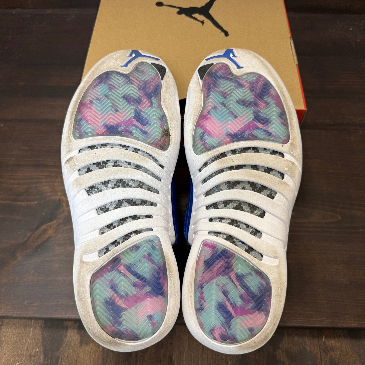 Jordan 12 Retro Hyper Royal (Women's) - Image 5