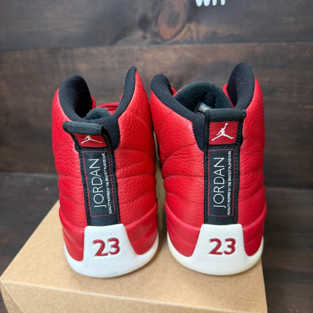 Jordan 12 Retro Gym Red Size 11 (Pre-Owned) - Image 3