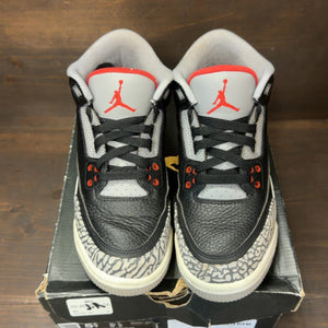 Jordan 3 Retro Black Cement (2018) (GS) Size 5.5Y (Pre-Owned) - tag