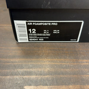 Nike Air Foamposite Pro Hyper Cobalt - Image 8