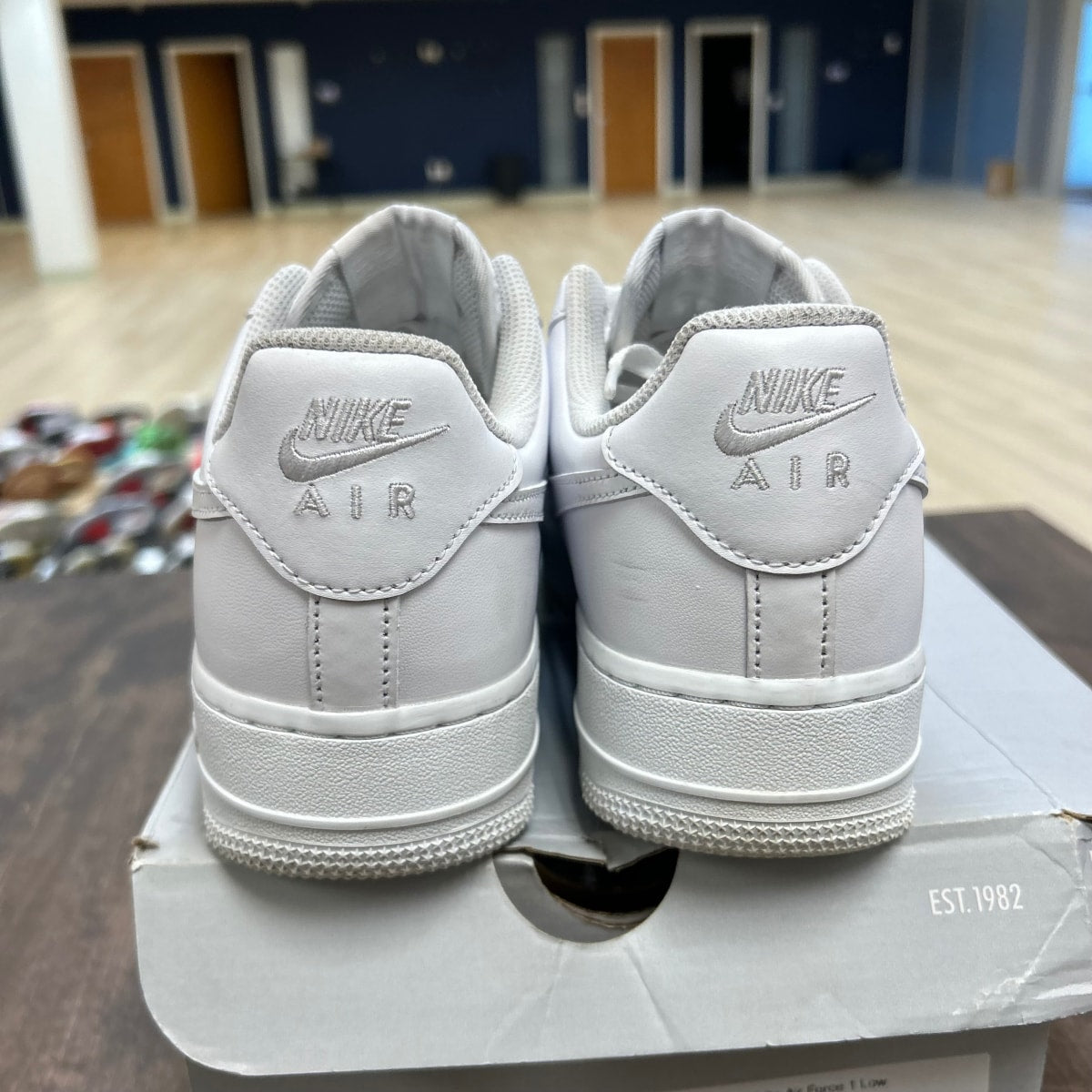 Nike Air Force 1 Low '07 White (Women's) Size 10W (Pre-Owned) - Image 4