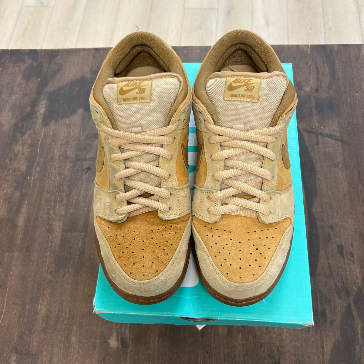 Nike SB Dunk Low Wheat (2017) Size 12 (Pre-Owned) - Image 2