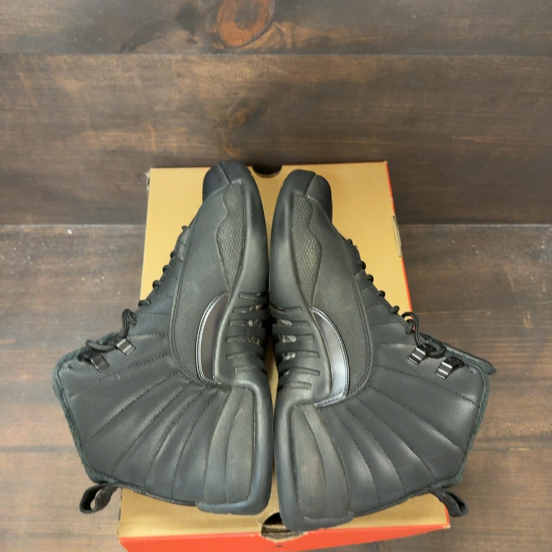 Jordan 12 Retro Winter Black Size 8.5 (Pre-Owned) - Image 6