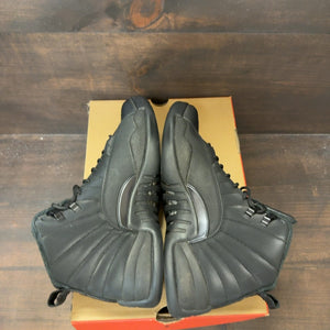 Jordan 12 Retro Winter Black Size 8.5 (Pre-Owned) - Image 6