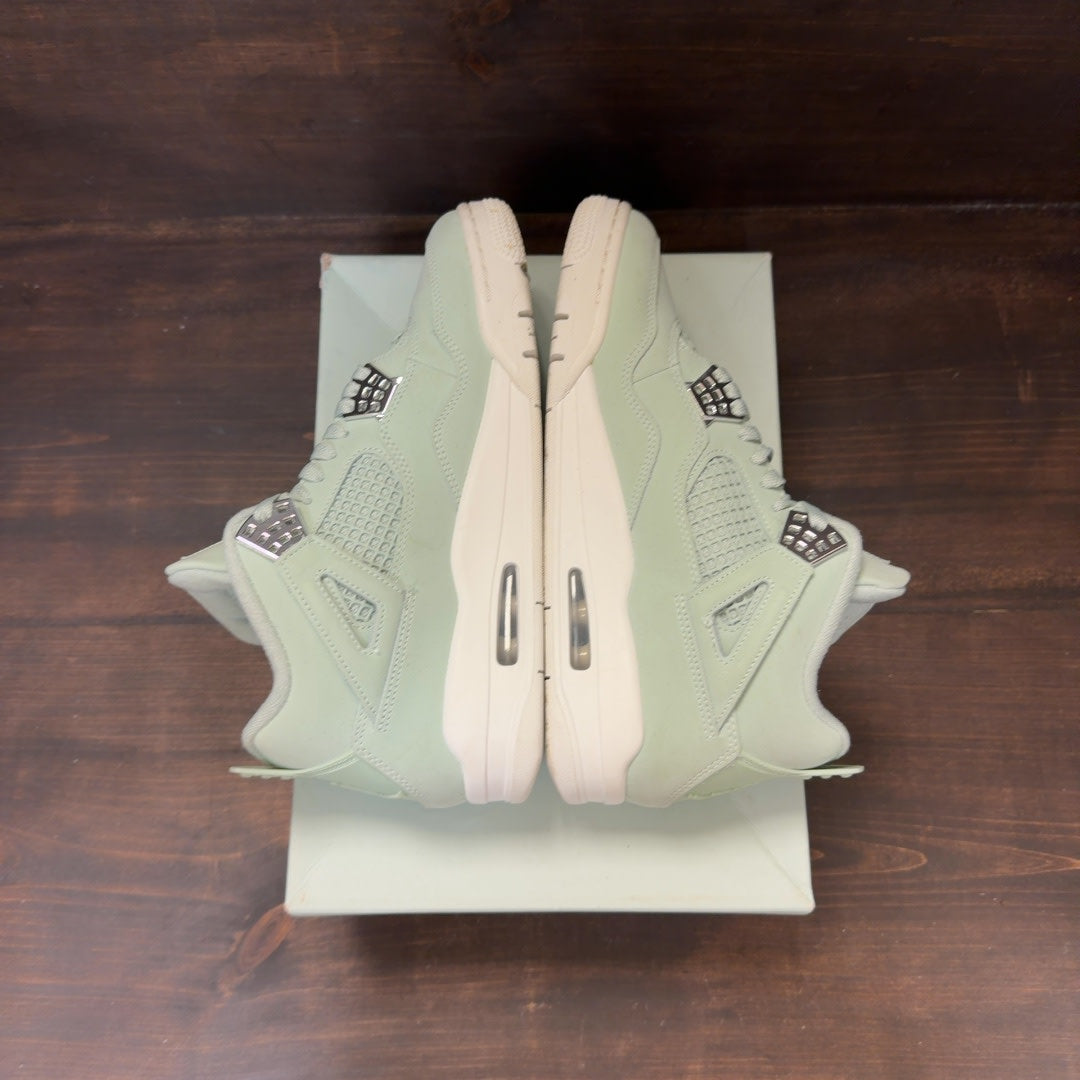 Jordan 4 Retro Seafoam Sail (Women's) - Image 5