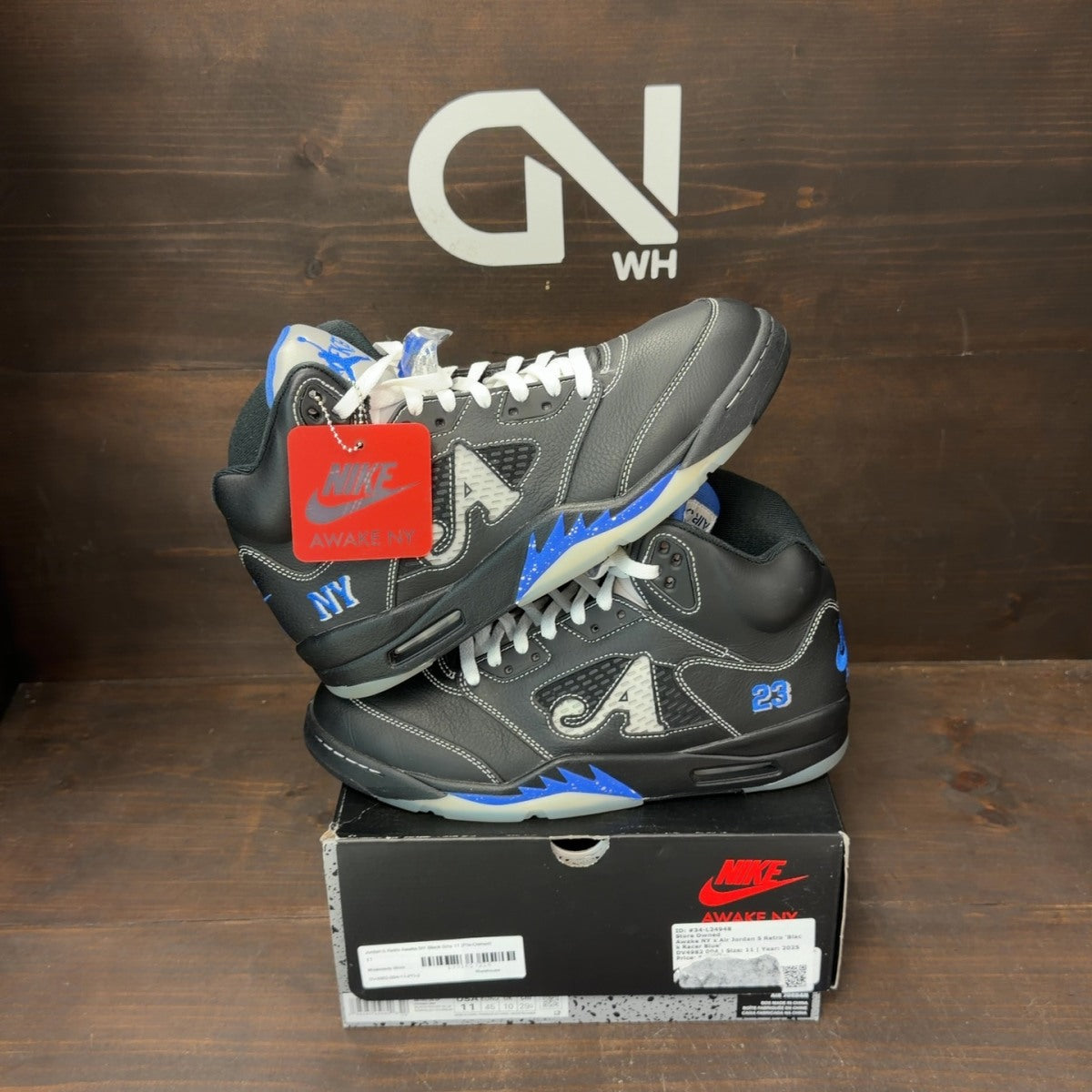 Jordan 5 Retro Awake NY Black - Image 1