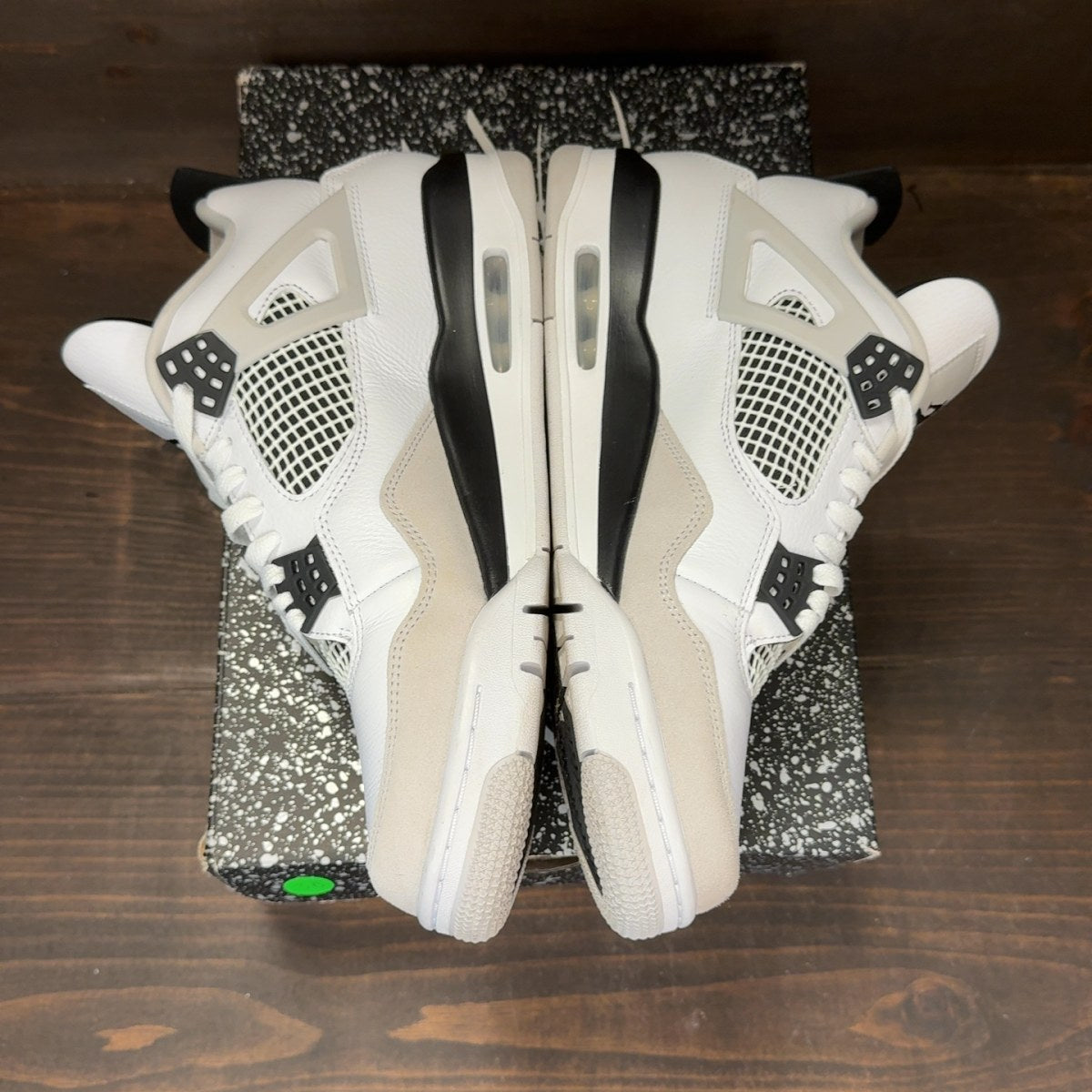 Jordan 4 Retro Military Black - Image 4