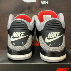 Jordan 3 Retro OG Black Cement (2024) Size 11.5 (Pre-Owned) - aux