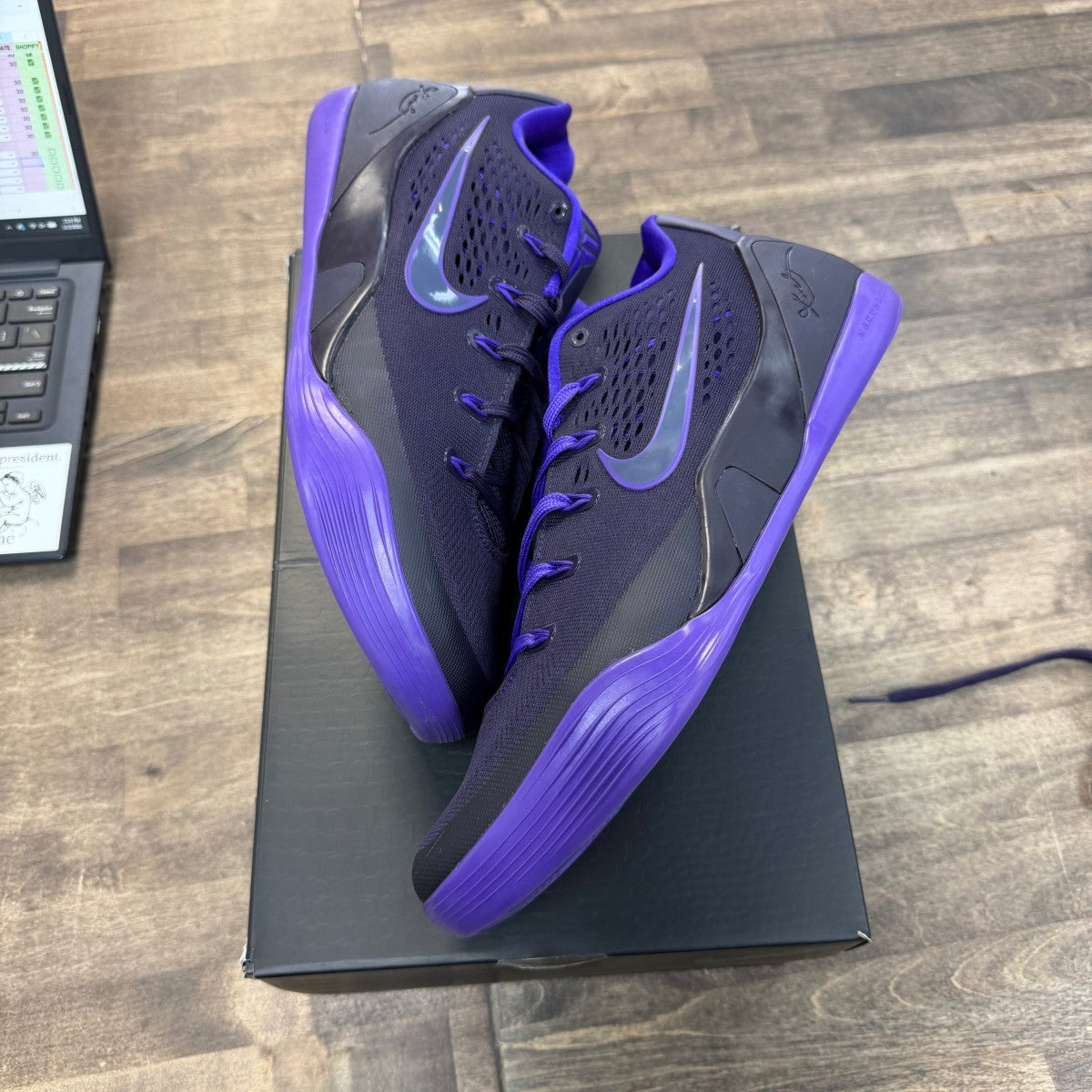 Nike Kobe 9 EM Low Protro TB Purple Dynasty - Image 1