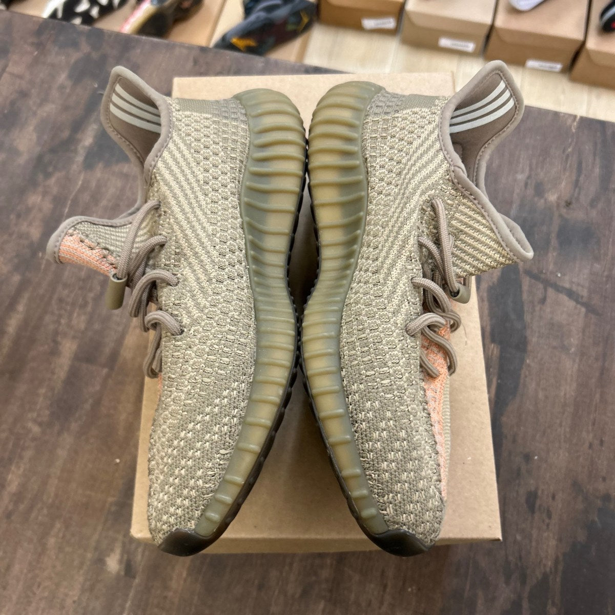 adidas Yeezy Boost 350 V2 Sand Taupe Size 9 (Pre-Owned) - Image 3