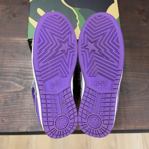 A Bathing Ape Bape SK8 Sta #1 M2 Purple Camo Size 9 (Pre-Owned) - aux