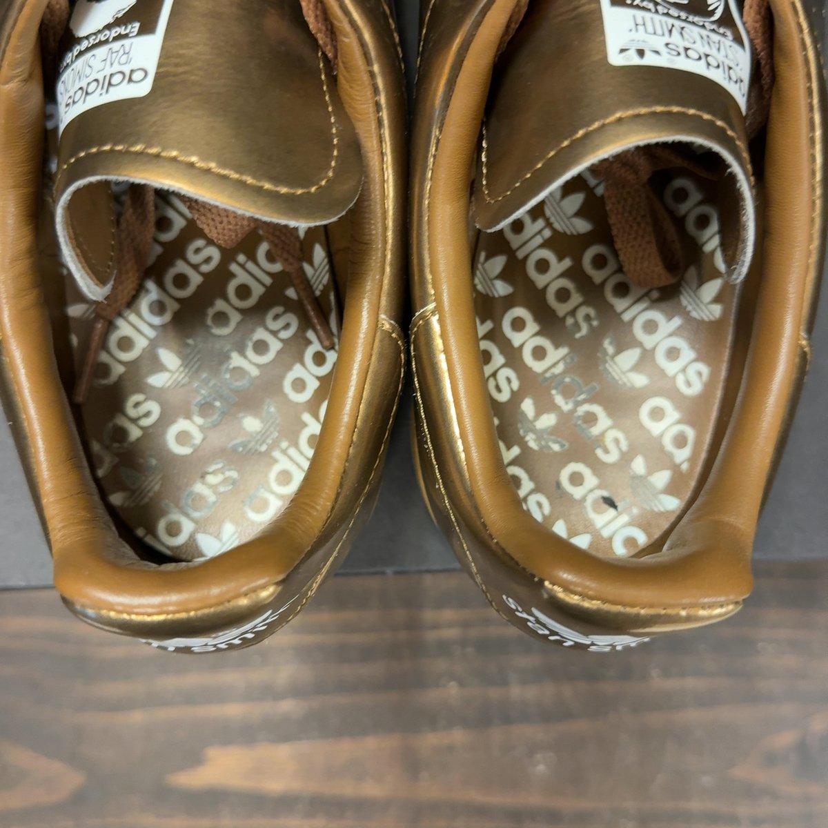 adidas Stan Smith Raf Simons Copper Metallic Size 10 (Pre-Owned) - aux