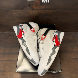 Jordan 8 Retro White True Red (2025) - Image 2