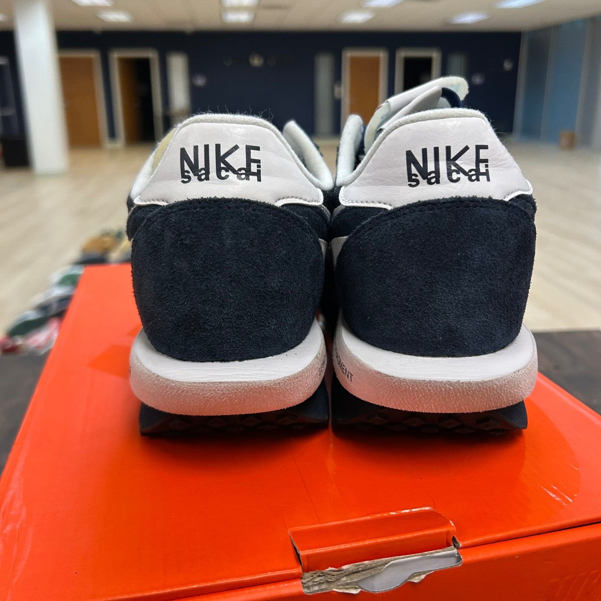 Nike LD Waffle SF sacai Fragment Blue Void - Image 4