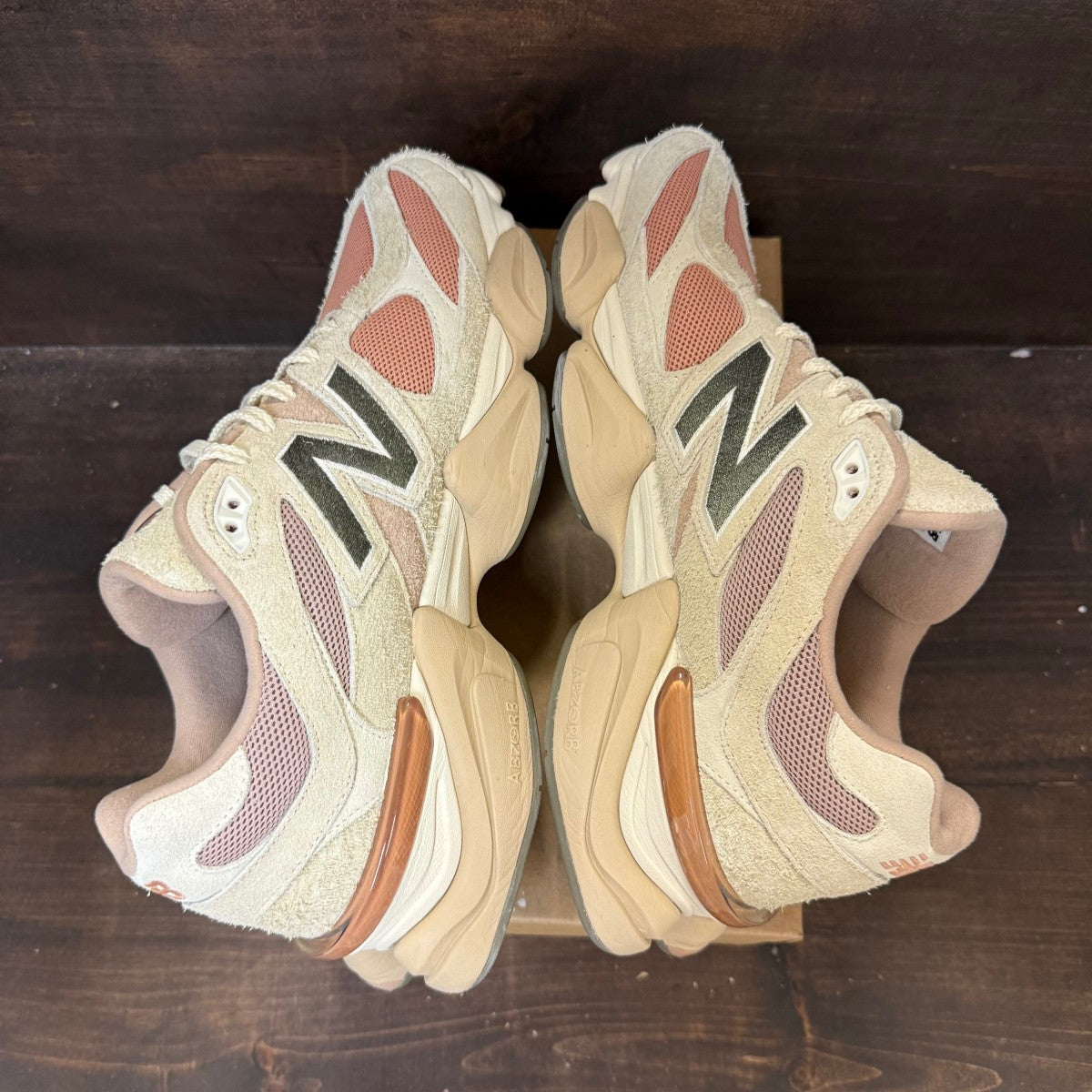 New Balance 9060 Flat Taupe Light Sparrow (Foot Locker Exclusive) Size 12 (Pre-Owned) - Image 5