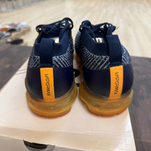 Nike Air VaporMax Flyknit 3 College Navy Orange Size 10.5 (Pre-Owned) - Image 5