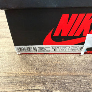 Jordan 1 Retro High Satin Black Toe (Women's) - Image 6