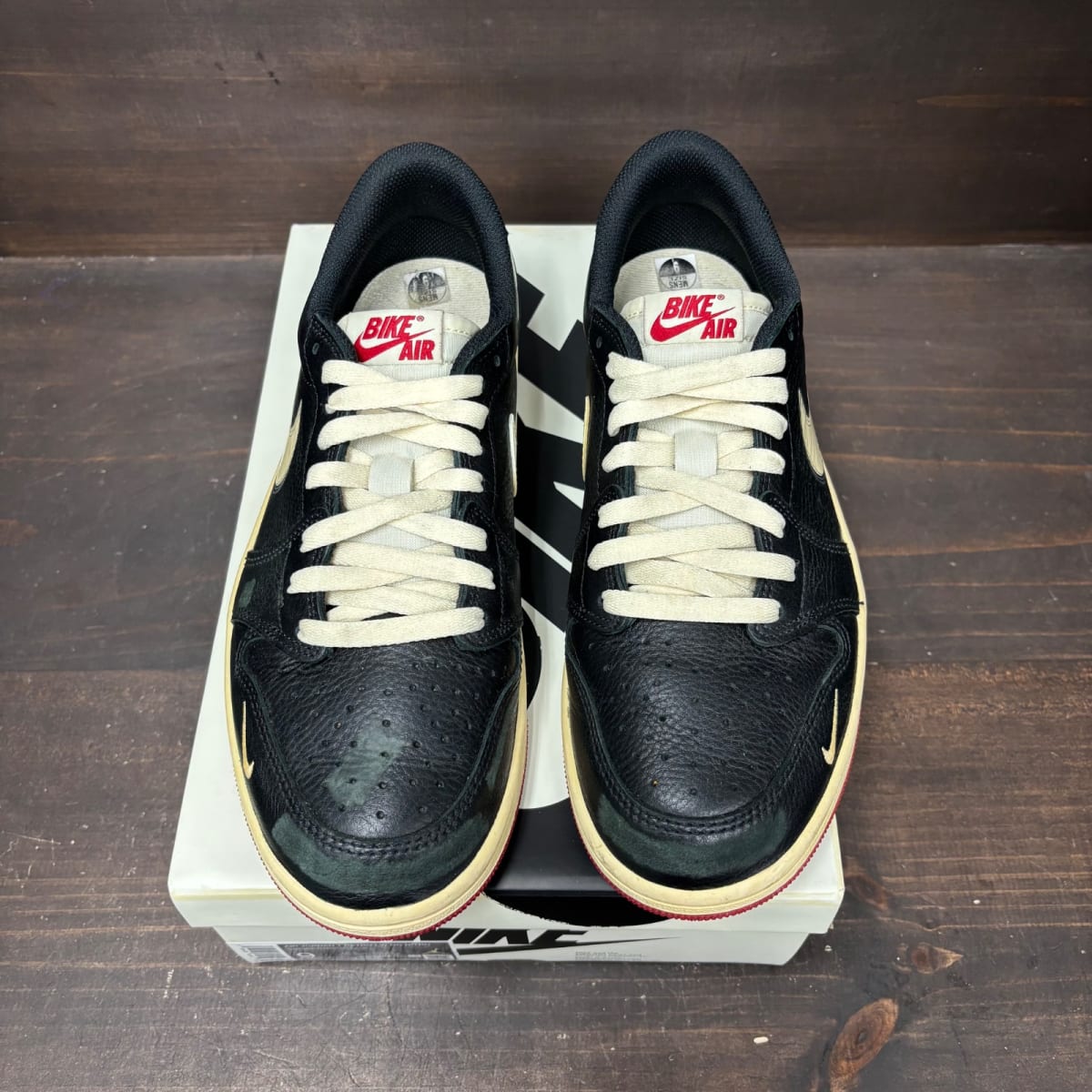 Jordan 1 Retro Low OG Nigel Sylvester Better With Time Size 9 (Pre-Owned) - side