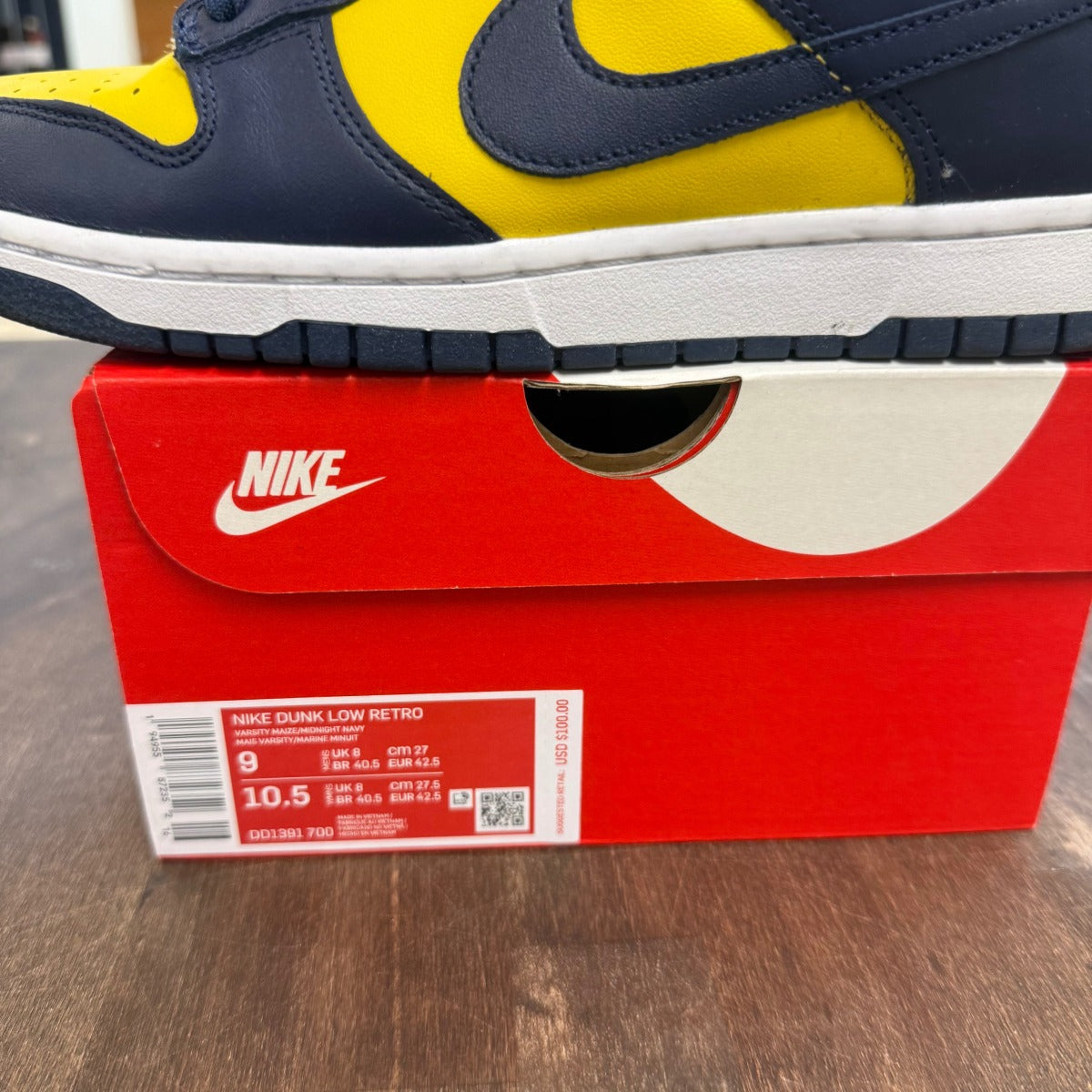 Nike Dunk Low Michigan (2021) - Image 5