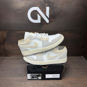 Jordan 1 Low SE Craft Inside Out Tech Grey Size 9 (Pre-Owned) - front