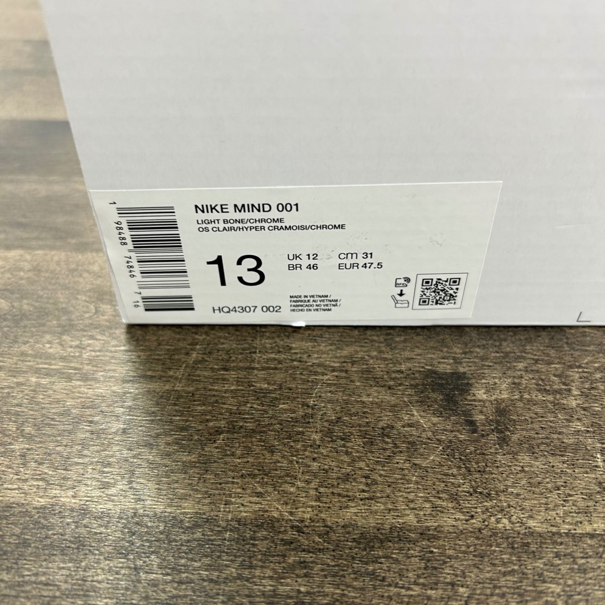 Nike Mind 001 Slide Light Bone Size 13 (Pre-Owned) - Image 6