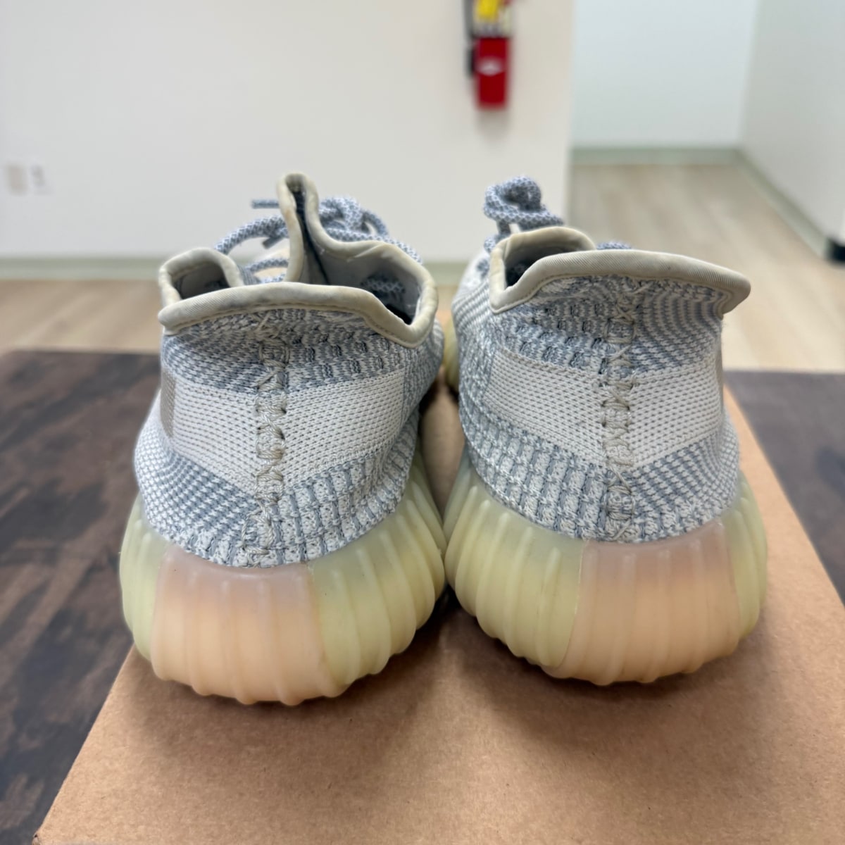 adidas Yeezy Boost 350 V2 Lundmark (Non Reflective) Size 11 (Pre-Owned) - Image 3