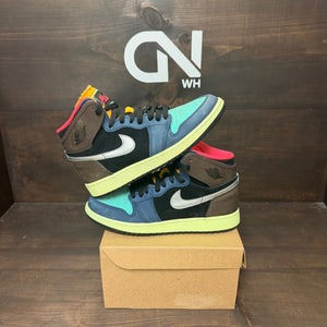 Jordan 1 Retro High Tokyo Bio Hack (GS) Size 7Y (Pre-Owned) - Image 1
