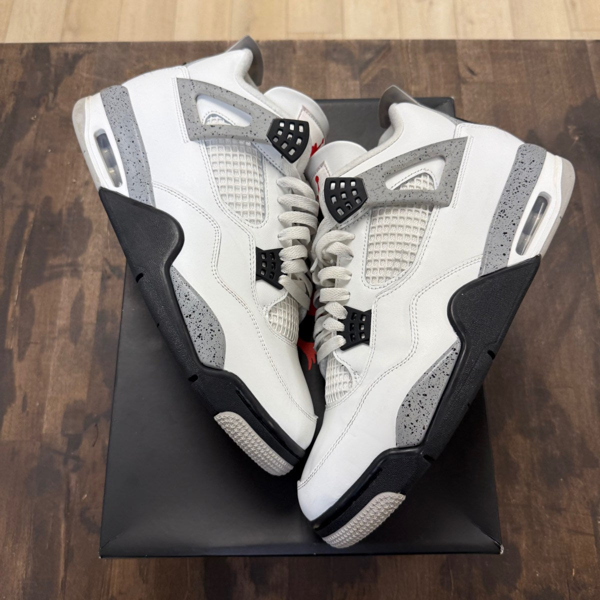 Jordan 4 Retro White Cement (2025) - Image 1